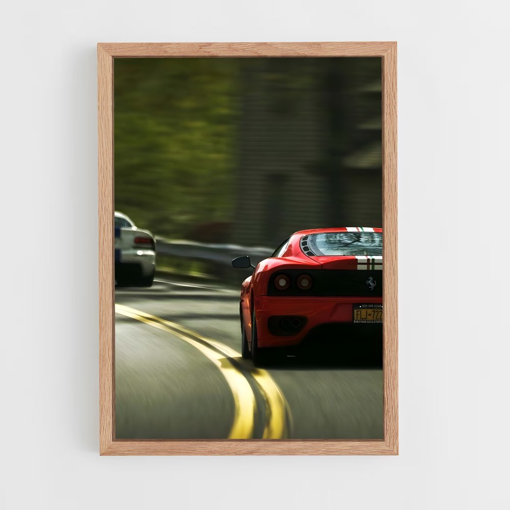 Poster Ferrari Pursuit (vue 4)